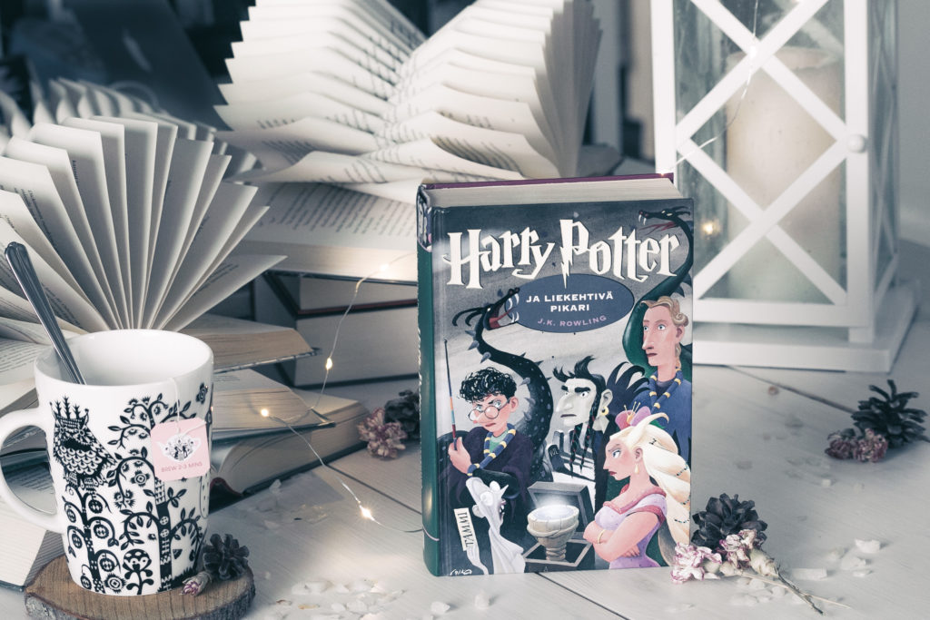 Harry Potter ja bookstagram kirjakuva.
